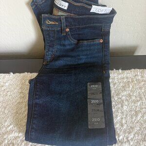 Loft The Slim Jeans NWT Size 25 (0)